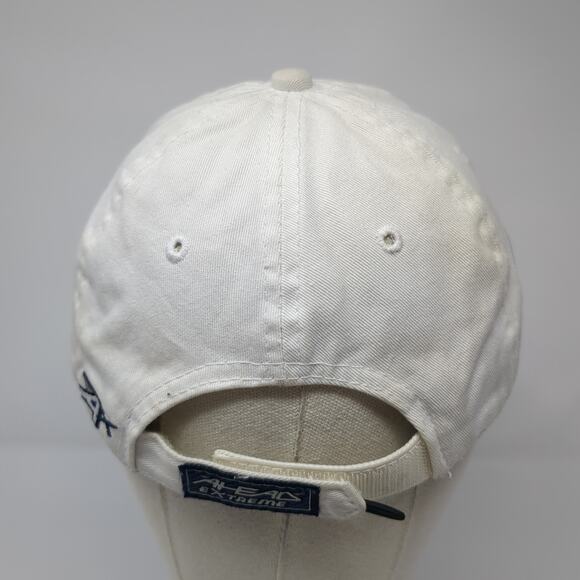 McCall Idaho Mile High Marina Baseball Cap White OS Adjustable Extreme Fit Ahead - Picture 6 of 10